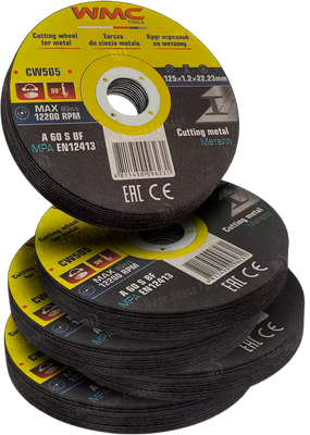 

Набор отрезных дисков, Абразивный / WMC-CW505
