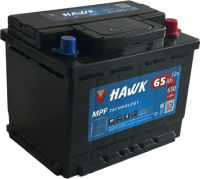 Автомобильный аккумулятор HAWK R+ 650A / HSMF-56219 (65 А/ч) - 
