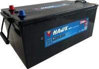 Автомобильный аккумулятор HAWK 3 Евро 1500A / HSMF-74050 (240 А/ч) - 