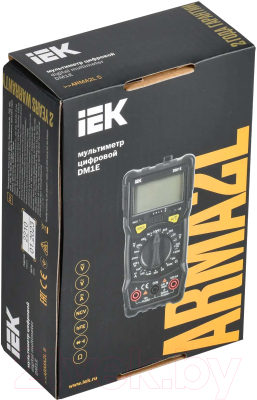 Изображение товара Мультиметр цифровой IEK ARMA2L DM1E / A2L5-DM15-01