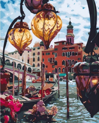 Картина по номерам Kolibriki Пейзаж Венеции 40x50 VA-3694