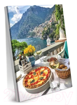 Картина по номерам Kolibriki Итальянская пицца 40x50 VA-3216
