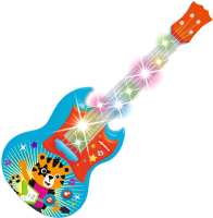 Музыкальная игрушка Азбукварик Электрогитара Суперхит / 3159 (голубой) - 