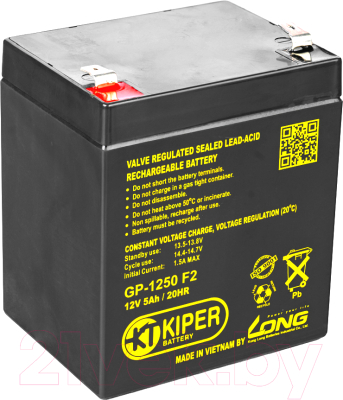 Батарея для ИБП Kiper GP-1250 F2 (12V/5Ah)
