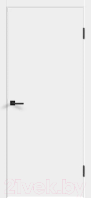 Дверь межкомнатная Velldoris Эмаль Flat 60x200 без врезки (белый)