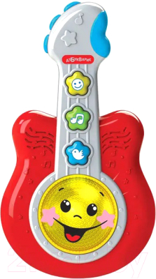 Музыкальная игрушка Азбукварик Гитара / 2703 (красный)