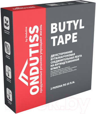 Гидроизоляционная лента Onduline Ondutiss Butyl Tape / 52050_RUS1 (50м)