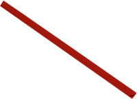 Набор каналов для переплета ARGO S.A. Standart 6мм / SlideBinderSt25Red (50шт, красный) - 