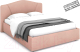Полуторная кровать Rivalli Беатрис 140x200 (Lamb Cream) - 