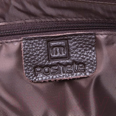 Сумка Poshete 923-9115-DBW (темно-коричневый)
