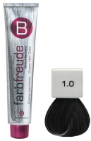 Крем-краска для волос Berrywell 1.0 / F10100 (61мл, черный натуральный) - 