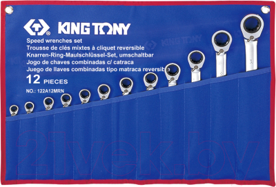 Набор ключей King TONY 122A12MRN