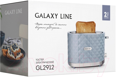 Тостер Galaxy GL 2912 (серый)
