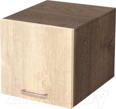 Антресоль Артём-Мебель СН 124.11 (дуб экспрессив бронзовый/дуб экспрессив песочный)