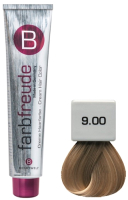 Крем-краска для волос Berrywell 9.00 / F10902 (61мл, светлый блондин интенсивный натуральный) - 