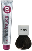 Крем-краска для волос Berrywell 5.00 / F10502 (61мл, светлый коричневый интенсивный натуральный) - 