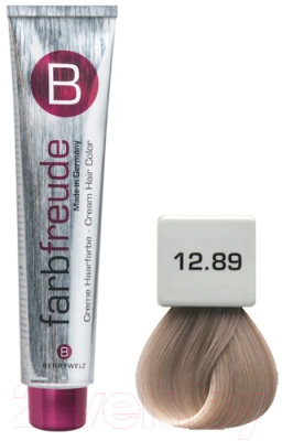 Крем-краска для волос Berrywell 12.89 / F11289 (61мл, специальный блондин пепельный)