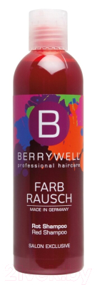 Оттеночный шампунь для волос Berrywell Red Shampoo / B11411 (251мл)