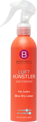 Спрей для укладки волос Berrywell Blow Dry Lotion / B18520 (251мл)