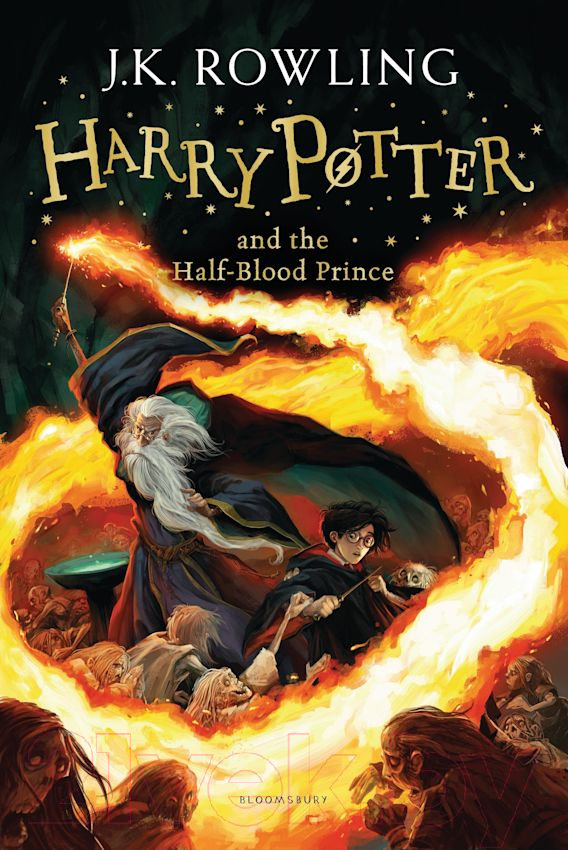 Книга Bloomsbury Harry Potter and the half-blood prince. Rejacket PB