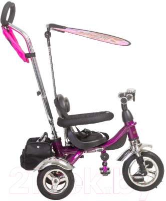 Трехколесный велосипед с ручкой No Brand Лексус трайк / 591 (фиолетовый)