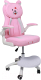 Кресло детское AksHome Ravel (ткань, розовый) - 