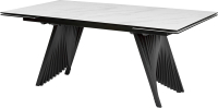 Обеденный стол M-City Ivar 200 Marbles KL-99 / 626M05303 (белый мрамор/керамика) - 