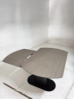 Обеденный стол M-City Kai 140 TL-110 / 626M05298 (темно-серый/черный)