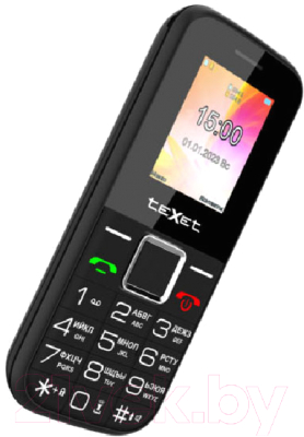 Мобильный телефон Texet TM-206 (черный)