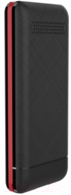 Мобильный телефон Texet TM-D215 (черный/красный)