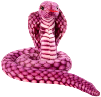 Мягкая игрушка Exoprima Кобра S / 2206707002-80/dark-pink (темно-розовый) - 