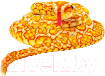 Изображение товара Мягкая игрушка Exoprima Питон-3 / 2303506002-220/yellow-orange