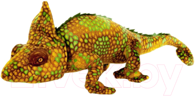Мягкая игрушка Exoprima Хамелеон / 1705506001-80/orange-green