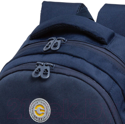 Школьный рюкзак Grizzly RG-460-2 (синий/золото)
