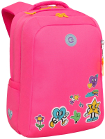 Школьный рюкзак Grizzly RG-466-2 (розовый) - 