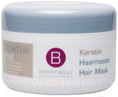 Маска для волос Berrywell Keratin Hair Mask / В18096 (201мл)