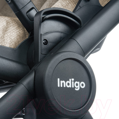 Детская универсальная коляска INDIGO Force 2 в 1 (бежевый)