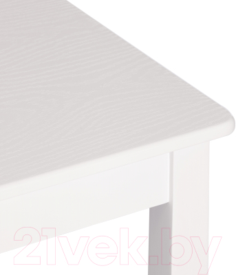 Обеденный стол Tetchair Moss 68x110x75 (белый)