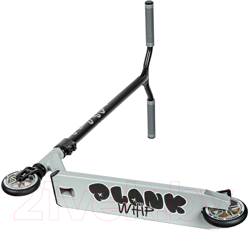 Самокат трюковый Plank Whip P21-WHIP-110BKGY