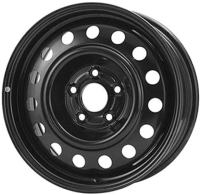 

Штампованный диск ТЗСК, Ford Focus 2 15x5" 5x108мм DIA 63.3мм ET 52.5мм Black