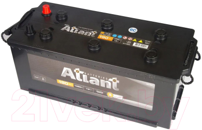Автомобильный аккумулятор Atlant Black RT+ под болт (190 А/ч)