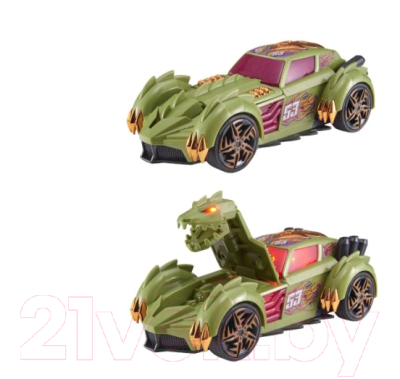 Автомобиль игрушечный Teamsterz Monster Moverz Conveterz / 1417113B (зеленый)