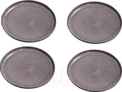 Набор тарелок Arya Stoneware / 8680943230010 (4шт, серый)