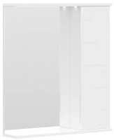 Шкаф с зеркалом для ванной Volna Joli 60 R (белый) - 