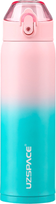 Термокружка UZSpace Pink/Cyan / 4201 (500мл, розовый/голубой)