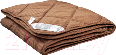 Одеяло AlViTek Silky Dream легкое 140x205 / ОМСВ-О-15 (шоколад)