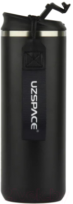 Термокружка UZSpace Standart Black / 4221 (500мл, черный)
