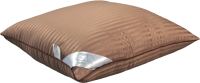 Подушка для сна AlViTek Silky Dream 68x68 / ПМСВ-070 (шоколад) - 