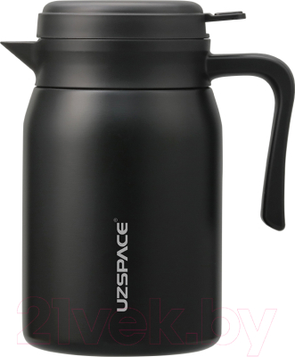Термос для напитков UZSpace Standart Black / 4079 (1л, черный)