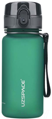 Бутылка для воды UZSpace Bright Green / 3034 (350мл, зеленый)